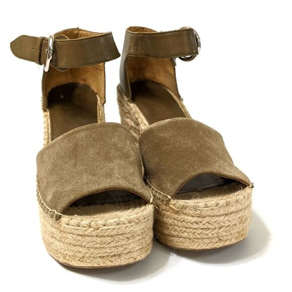 Marc Fisher Ltd Alida Espadrilles Platform Wedge Sandal - Picture 3 of 9